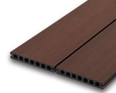 Premium WPC Decking Redwood Color
