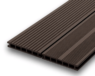 WPC Decking Coffee Colour