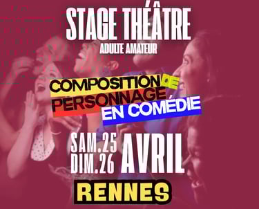 Stage Composition de personnage de comédie