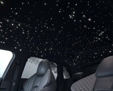ciel étoilé voiture colomiers