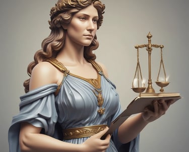 woman holding sword statue during daytime
