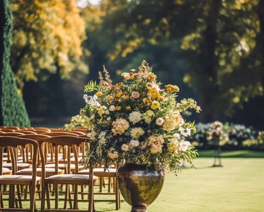 Wedding Tenuta Marcello, botanic Park, Italy