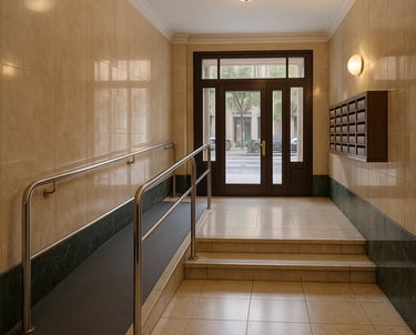 Rehabilitación de patios interiores en comunidades