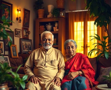 senior couples happy with thier savings