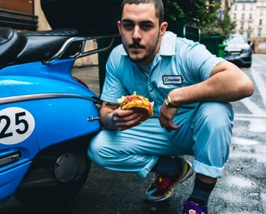 Photographe portrait Paris : portrait modèle en extérieur