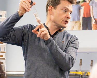 photographe corporate Paris : intervenant en démonstration