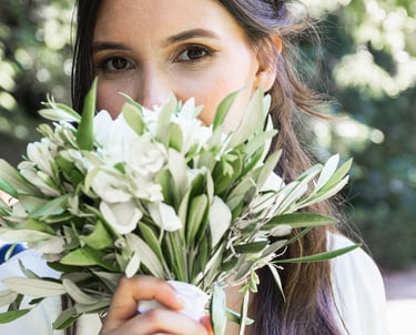 Reportage mariage à Tournan en Brie : portrait lumineux de la mariée