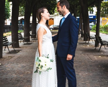 Reportage mariage juif Levallois : séance de couple