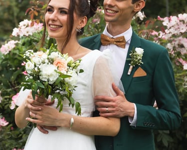 mariage champêtre à Paris, style naturel et lumineux