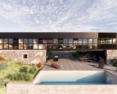Casa puente. Arquitectura con sentido.