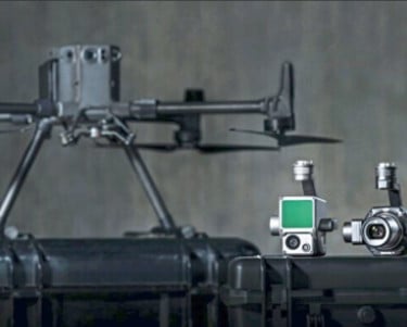 a camera and a camera on a table