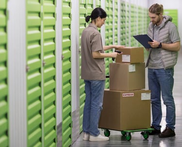 Services d'entreposage à Anjou – Stockage sécurisé et flexible pour vos biens pendant déménagement