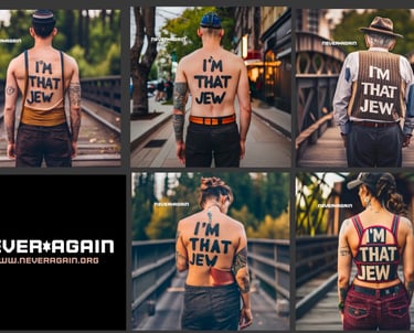 a man with tattoos on his back and a tattoo on his back