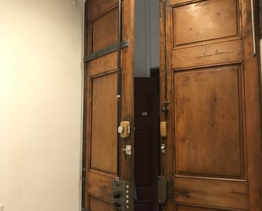 porte double battant avec serrure multipoints Héraclès