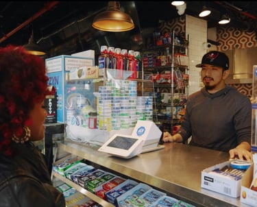 Melissa Rose Cooper visits a well known bodega in Greenpoint Brooklyn, NY.