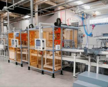 Industrial nutrunner matching Bosch precision in engine block fastening