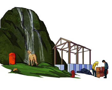Eden the game of life Hidden knowledge space
