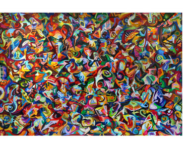 Untitled, oil on canvas, 170x230cm