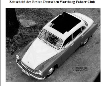 Wartburg-Signale #22 von 1998