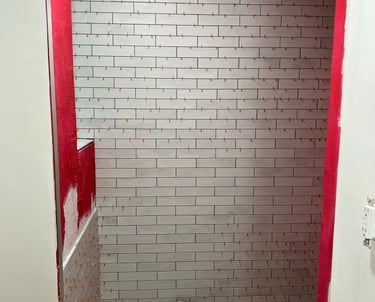 demolition, bathroom renovations and tilework