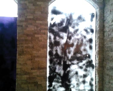 Restaurant wall brick renovation