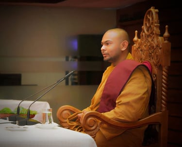 a monk in CBSL Central bank