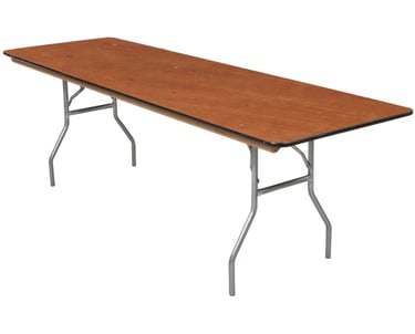 El Paso Diamond Events wooden table, 8 feet event table, el paso tx