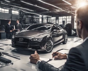 white car crossing body of water