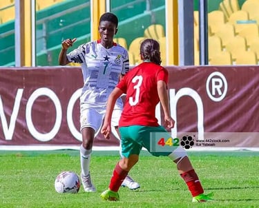 A post from Comfort Owusu, a football player for Hasaacas Ladies and Ghana national team(black princ