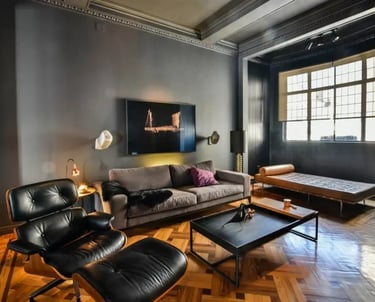 Proyecto Rosario de Basenses. Un piso estilo clásico adaptado a la vida contemporánea