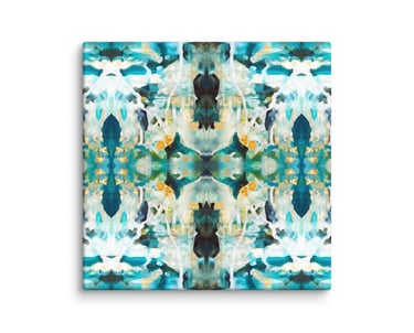 a colorful abstract pattern of a pattern of a flower