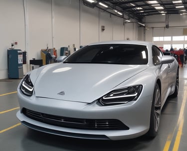 Close-up of a ceramic coating application process One Detail At A Time LLC offers to San Antonio TX