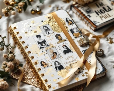 Eco-friendly self-reflection journal - sustainable stationery from The Craz