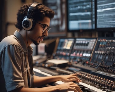 el mejor equipo y experiencia  Monitores  2 Altavoces ADAM-A7 2 JBL TLX4 2 Altavoces Castle Previos 