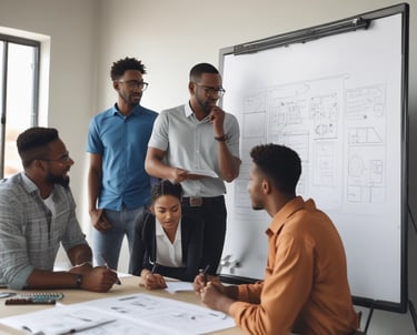 black blue and yellow textile