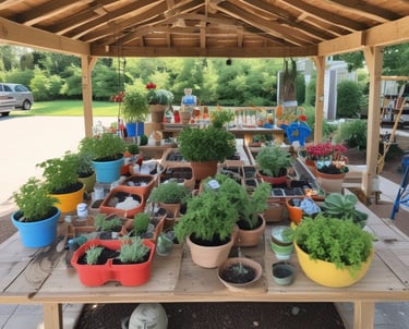 A bright classroom filled with children engaged in various learning activities.