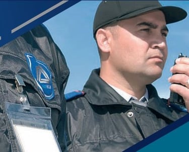 agente de seguridad verificando incidente de seguridad