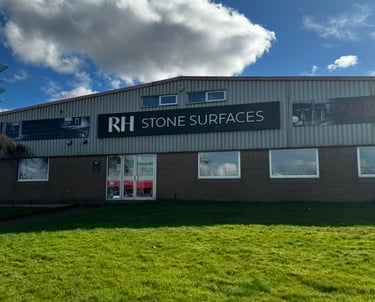 Kitchen Worktops Newcastle RH STONE SURFACES showroom 