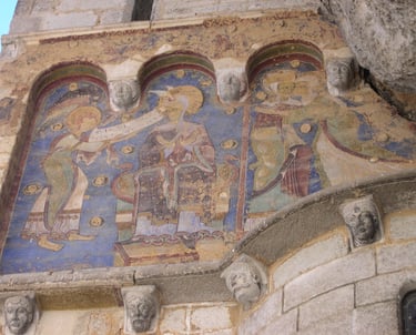 L'Annonciation et la Visitation chapelle St Michel de Rocamadour
