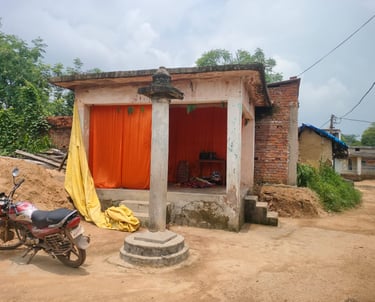chabutra and stambh