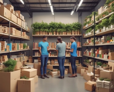 A laptop computer with a website displayed on the screen featuring the text 'Exceptional Web Application design & development'. The laptop is on a dark surface, and the website has a clean and modern design with a light background and colorful text elements.