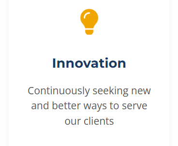 , innovation is the key to success
