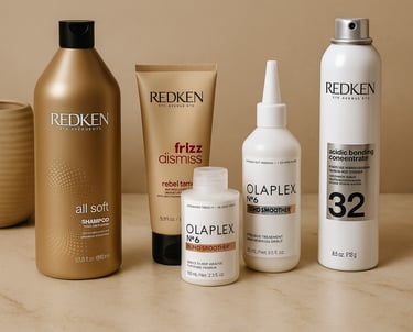 professional salon products used at TeeStyling & Co in Owings Mills