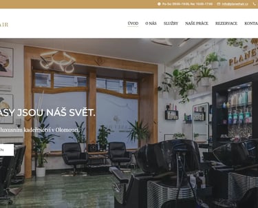 Reference BEEZIBLE – kadeřnický salón Planet Hair