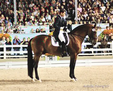 Rick Silvia, HRH Fantasma, Dressage at Devon Grand Prix 2007