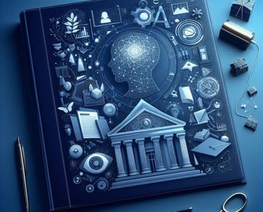 AI generated image representing academy