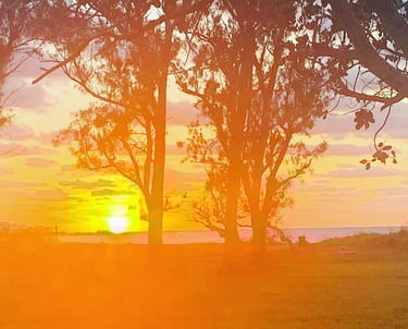sunset at somerset long bay