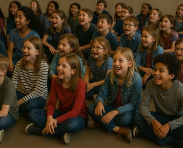 Kinder bei Veranstaltung