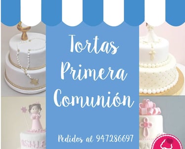 tortas personalizada primera comunión