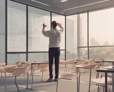 Interactive online quiz interface showing progress and scores.